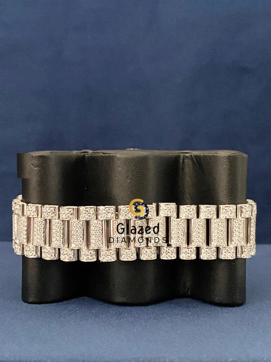 VVS_Moissanite_Stainless_Steel_Fully_Iced_Out Diamond_Studded_Watch