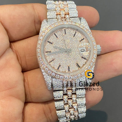 VVS Moissanite Watch For Him