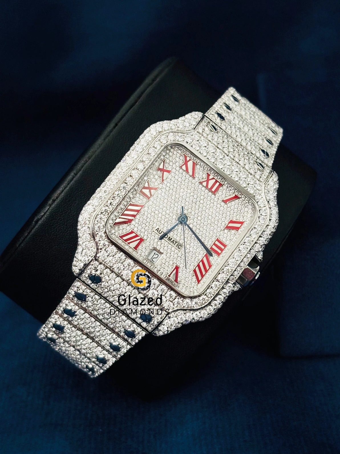 VVs Roman Dial Bust Down Roman Dial Watch