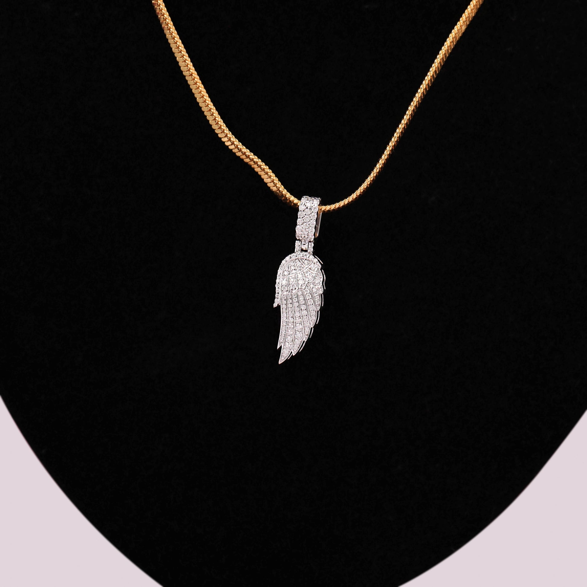 Wings Moissanite Pendant