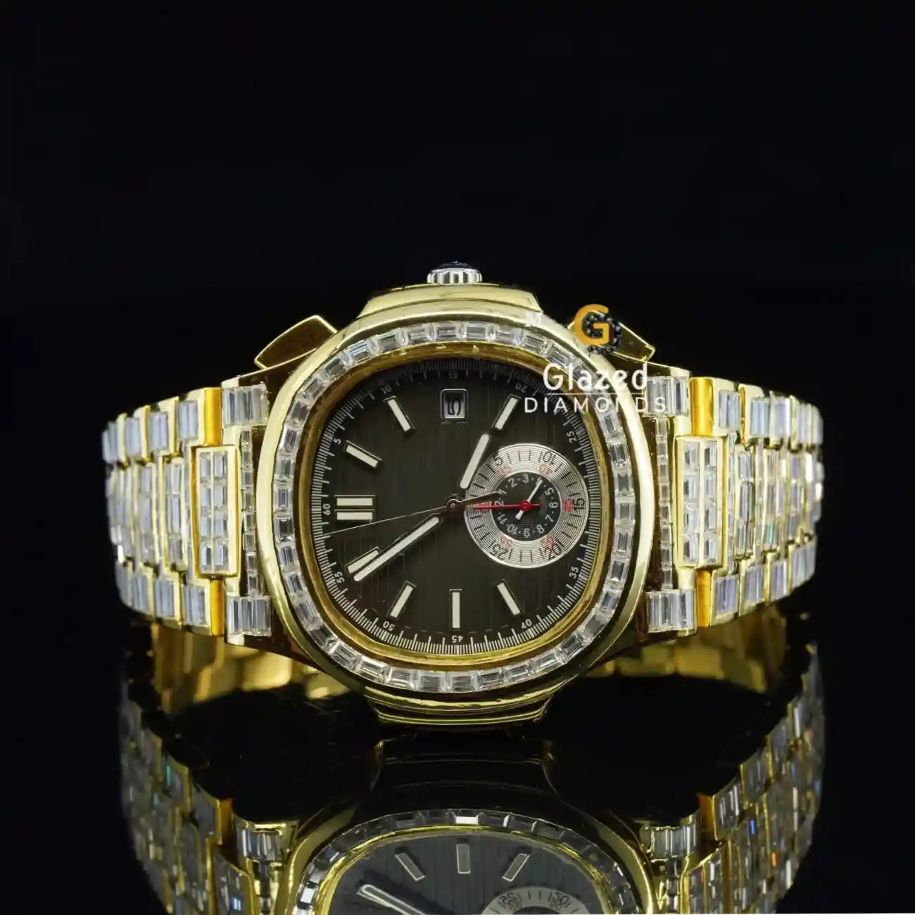 Yellow Moissanite Watch