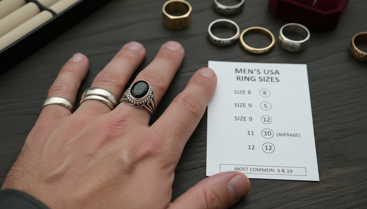 Average Ring Size for Men: A Comprehensive Guide