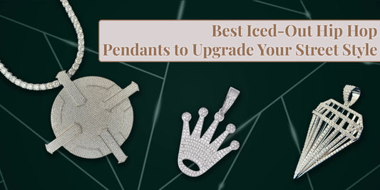 Upgrade style with Iced-Out Hip Hop Pendants
