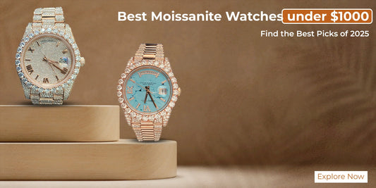 Best Moissanite watches under $1000 showcasing stylish 2026 picks