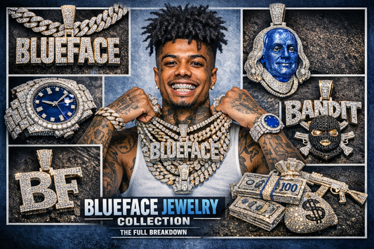 Blueface Jewelry Collection: The Full Breakdown of His Chains, Watches, and Custom Pieces