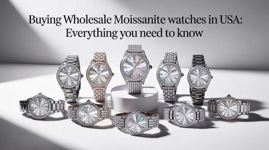 Buying Wholesale Moissanite Watches in USA: Everything You Need to Know