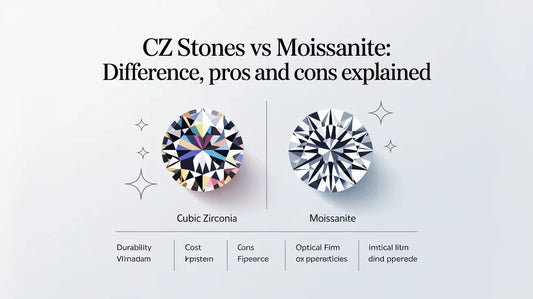 CZ Stones vs Moissanite: Difference, Pros and Cons Explained
