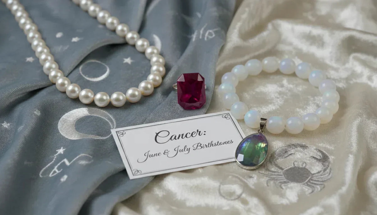 Cancer Birthstone: Colors, Stones and Meanings