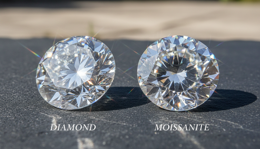 Diamond vs Moissanite in Sunlight: Which Sparkles More?