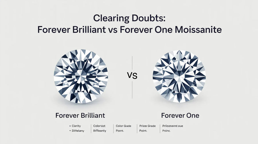 Clearing Doubts: Forever Brilliant vs Forever One Moissanite