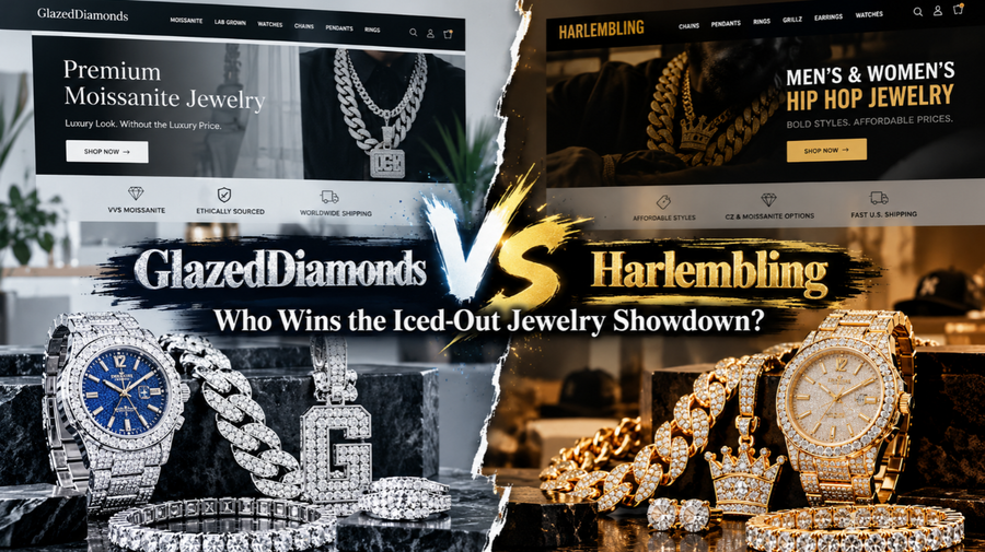 GlazedDiamonds vs Harlembling: Who Wins the Iced-Out Jewelry Showdown?