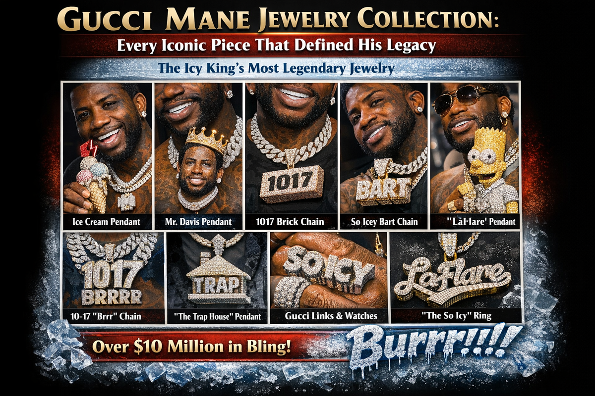 Gucci Mane Jewelry Collection: Every Iconic Piece That Defined His Legacy