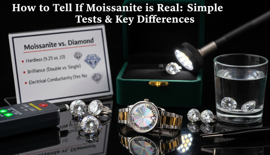 How to Tell If Moissanite is Real: Simple Tests & Key Differences