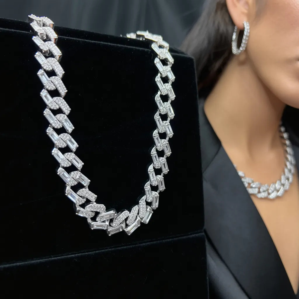 Iced-Out Baguette Chains: Style Tips and Buying Guide