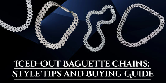 Iced-Out Baguette Chains trendy style guide
