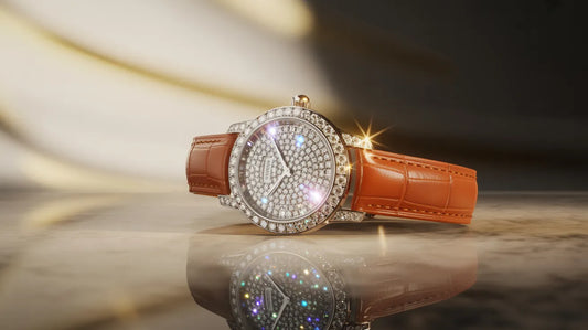 Best Leather Strap Diamond Watch: 5 Glazed Moissanite Diamonds Picks