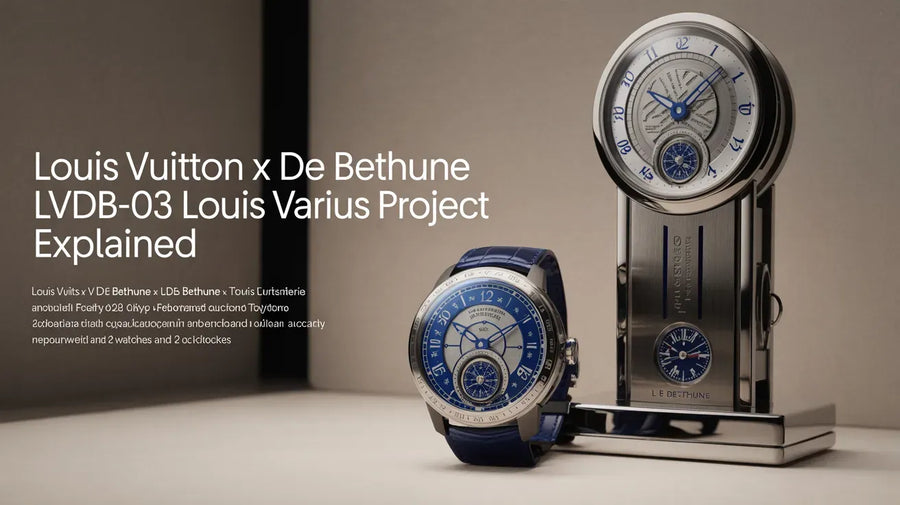Louis Vuitton x De Bethune LVDB-03 Louis Varius Project Explained
