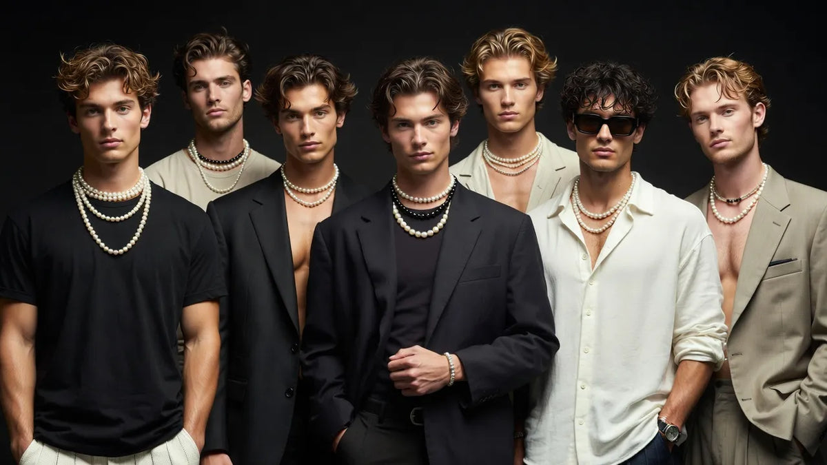 Men Wearing Pearls: Style, Meaning & Modern Fashion Trend