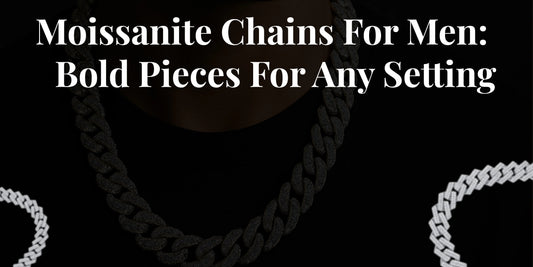 Moissanite Chains For Men bold fashion guide