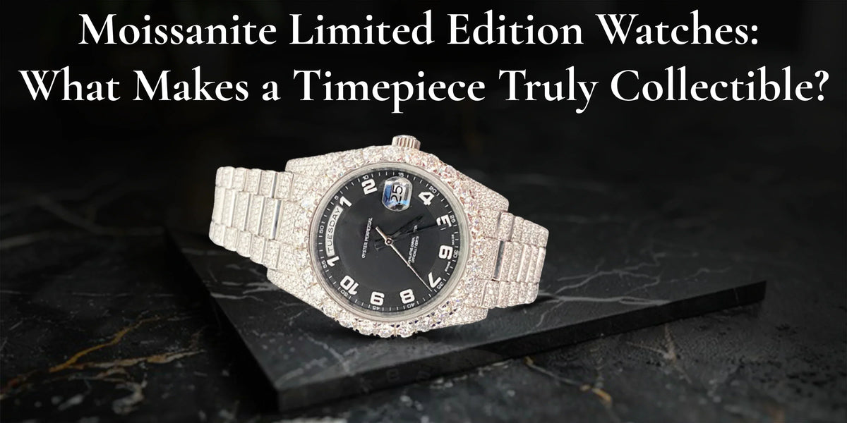 Moissanite Limited Edition Watches premium jewelry trend