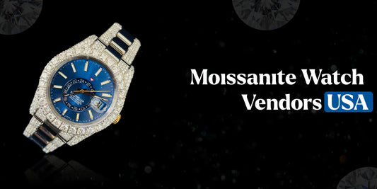 Top Moissanite Watch Vendors USA offering luxury timepieces