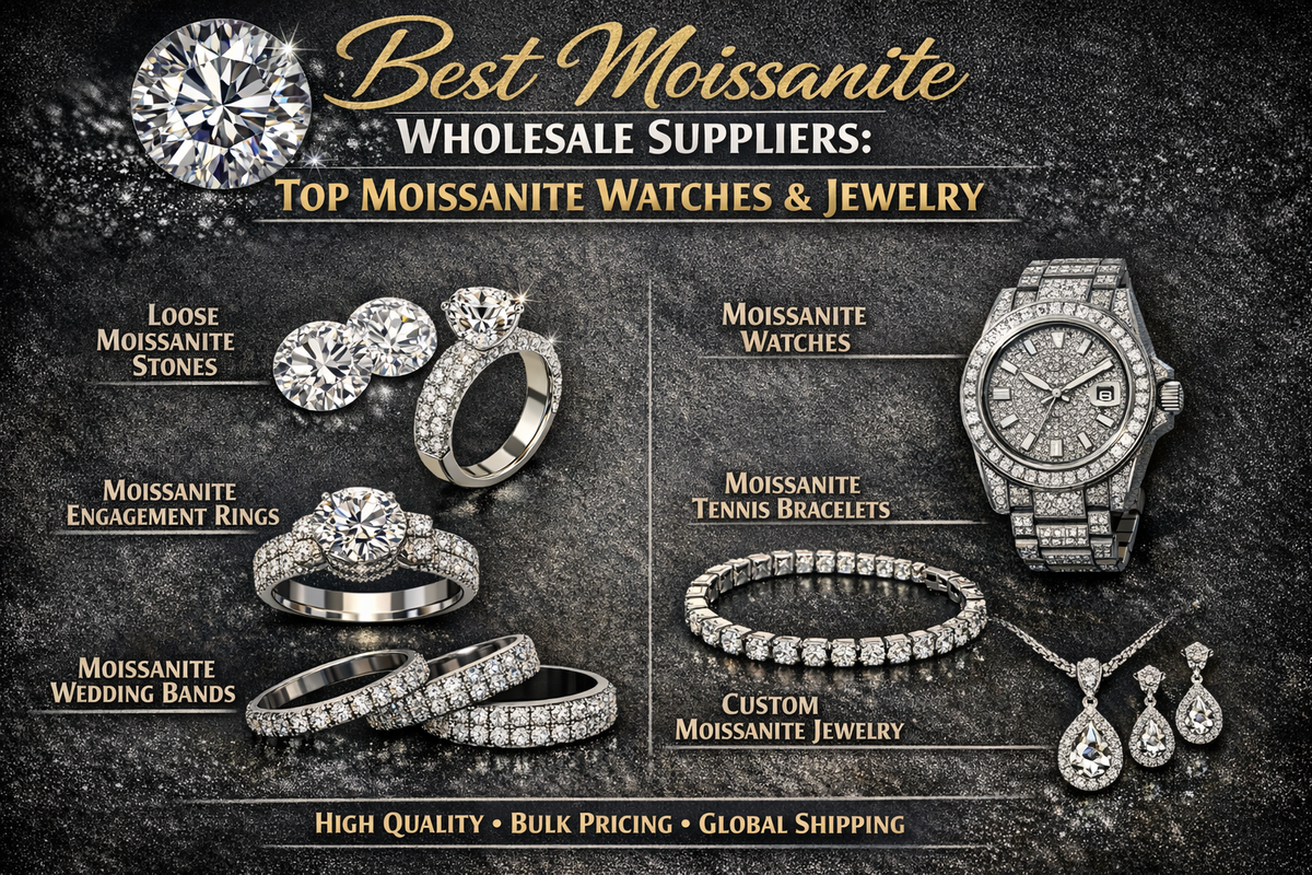 Best Moissanite Wholesale Suppliers: Top Moissanite Watches & Jewelry