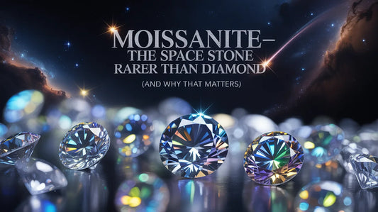 Moissanite — The Space Stone Rarer Than Diamond (And Why That Matters)