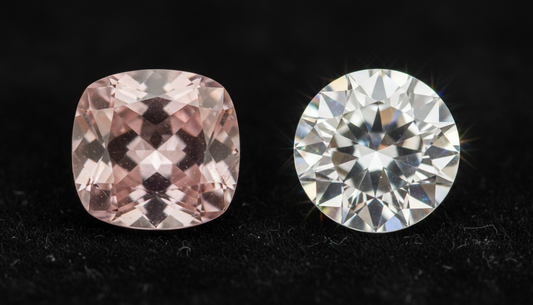 Morganite vs Moissanite: Key Differences, Price, and Which to Buy