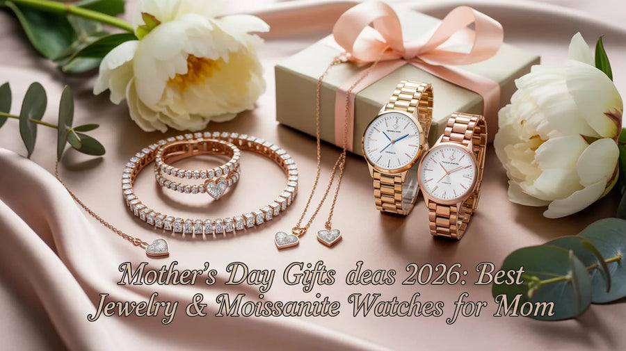 Mother's Day Gifts Ideas 2026: Best Jewelry & Moissanite Watches for Mom