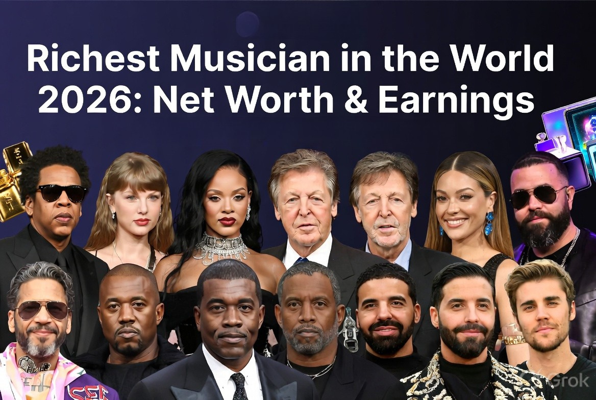 Richest Musician in the World 2026: Net Worth & Earnings