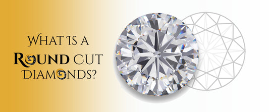 round brilliant cut diamond with its cutting plan