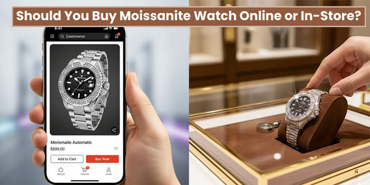 Buy Moissanite Watch Online or In-Store Guide Visual