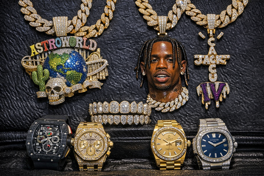 Travis Scott Jewelry Collection: Chains, Grillz and Watches