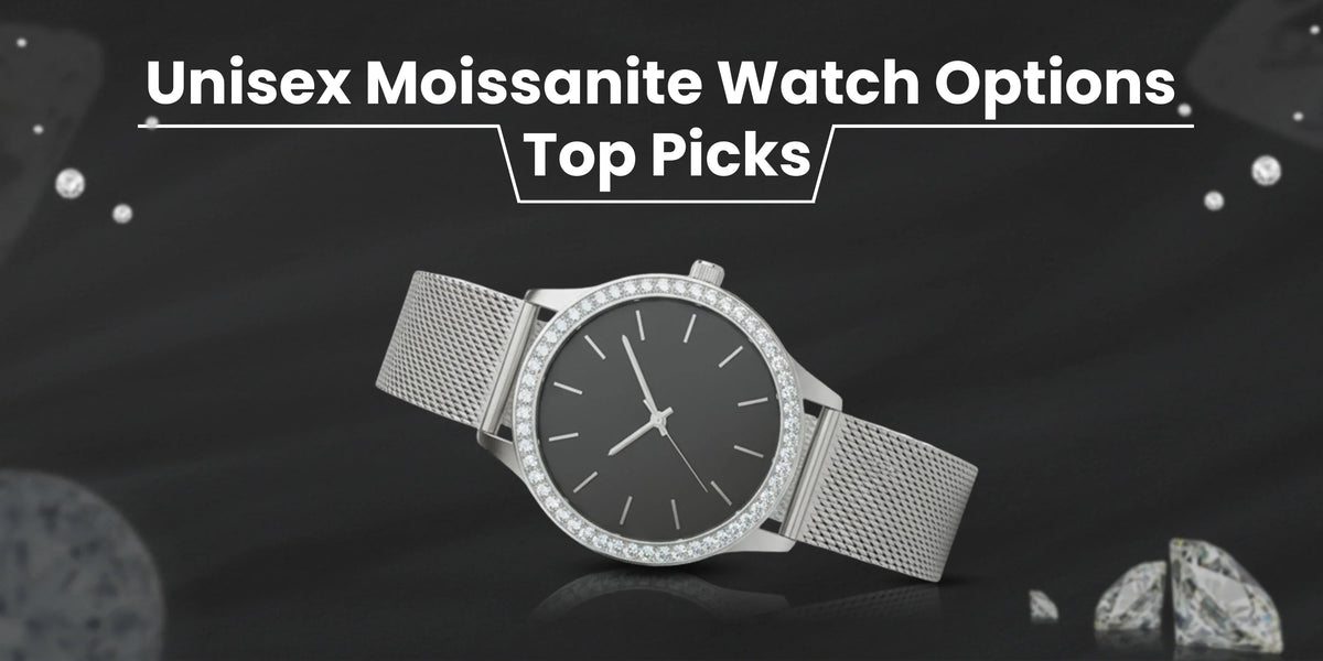 Unisex Moissanite Watch showcasing top picks