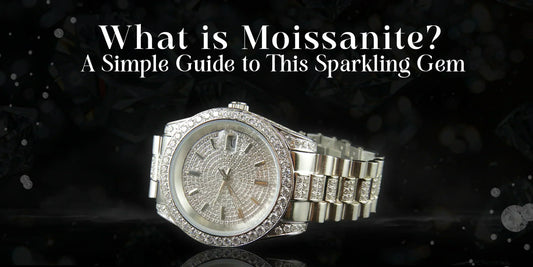 What is Moissanite - luxury watch with moissanite stones
