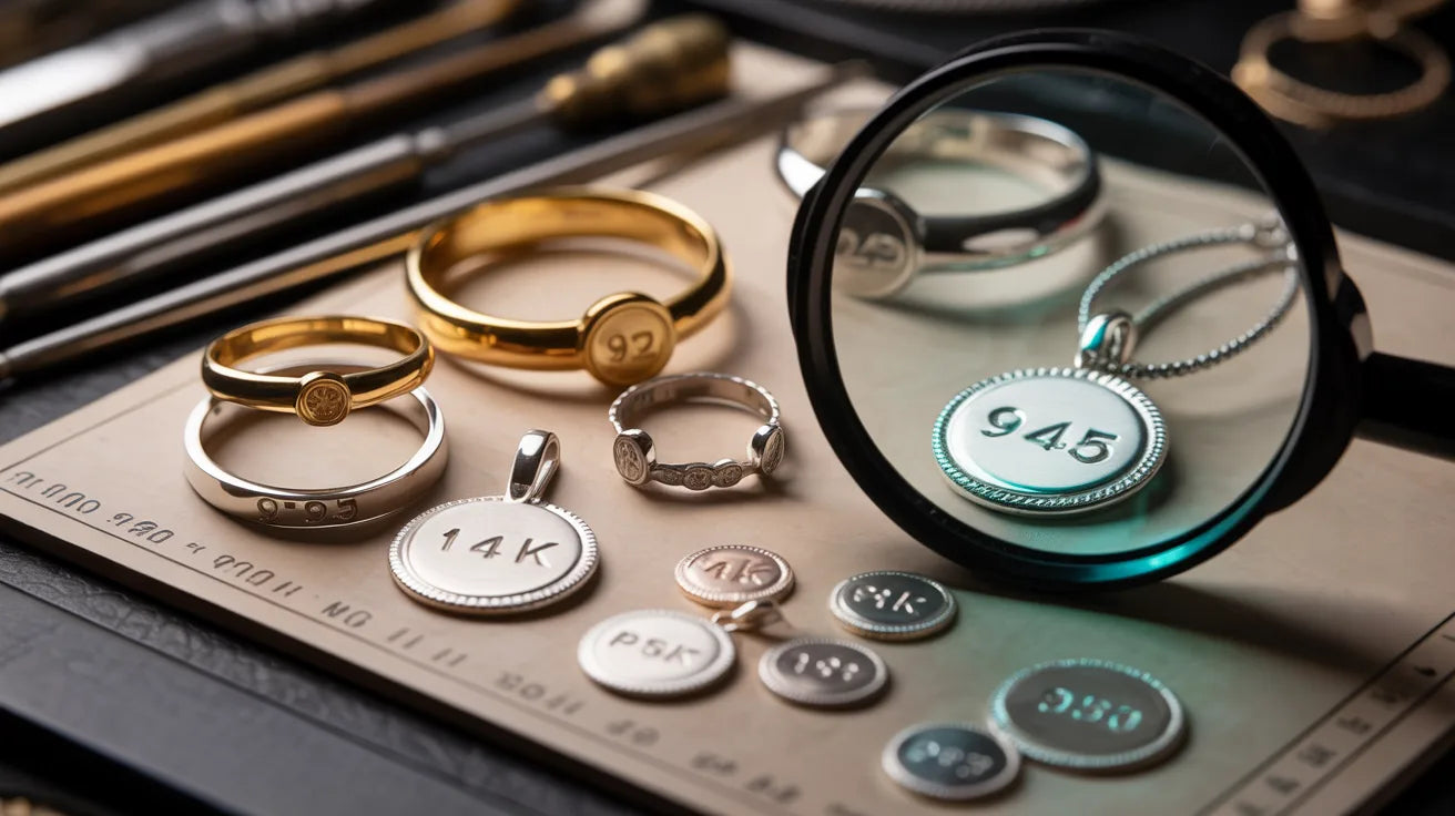 What is a Hallmark? Jewelry & Gold Marks Explained – Glazed Diamonds