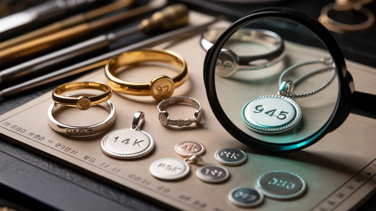 What is a Hallmark: Jewelry Stamps, Gold Marks, and Purity Explained