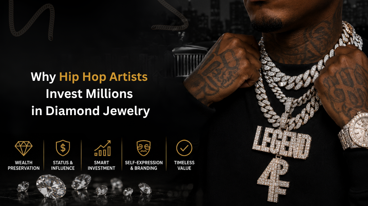 Why Hip Hop Artists Invest Millions in Diamond Jewelry