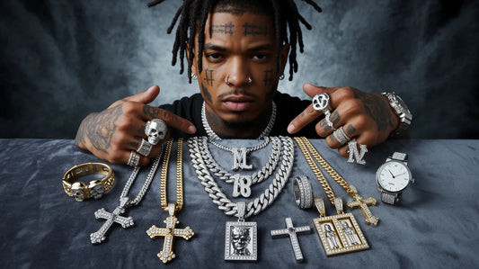 XXXTentacion Jewelry Collection: Chains, Rings, Watches and Symbolic Style