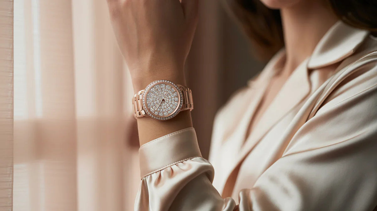 Women’s Moissanite Watches – Shine in Style with GlazedDiamonds