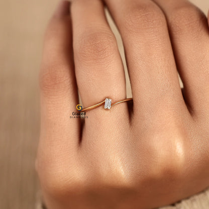 0.15 CT Lab Grown Diamond Solitaire Wedding Ring
