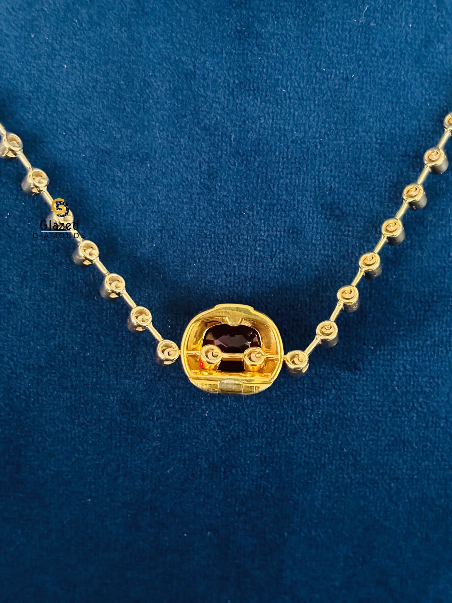 10K Solid Gold Moissanite Birthstone Pendant
