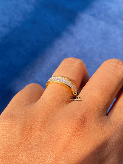 14K Gold Stacking Band Matching Anniversary Band
