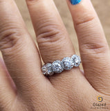 14K Solid Gold Art Deco Ring