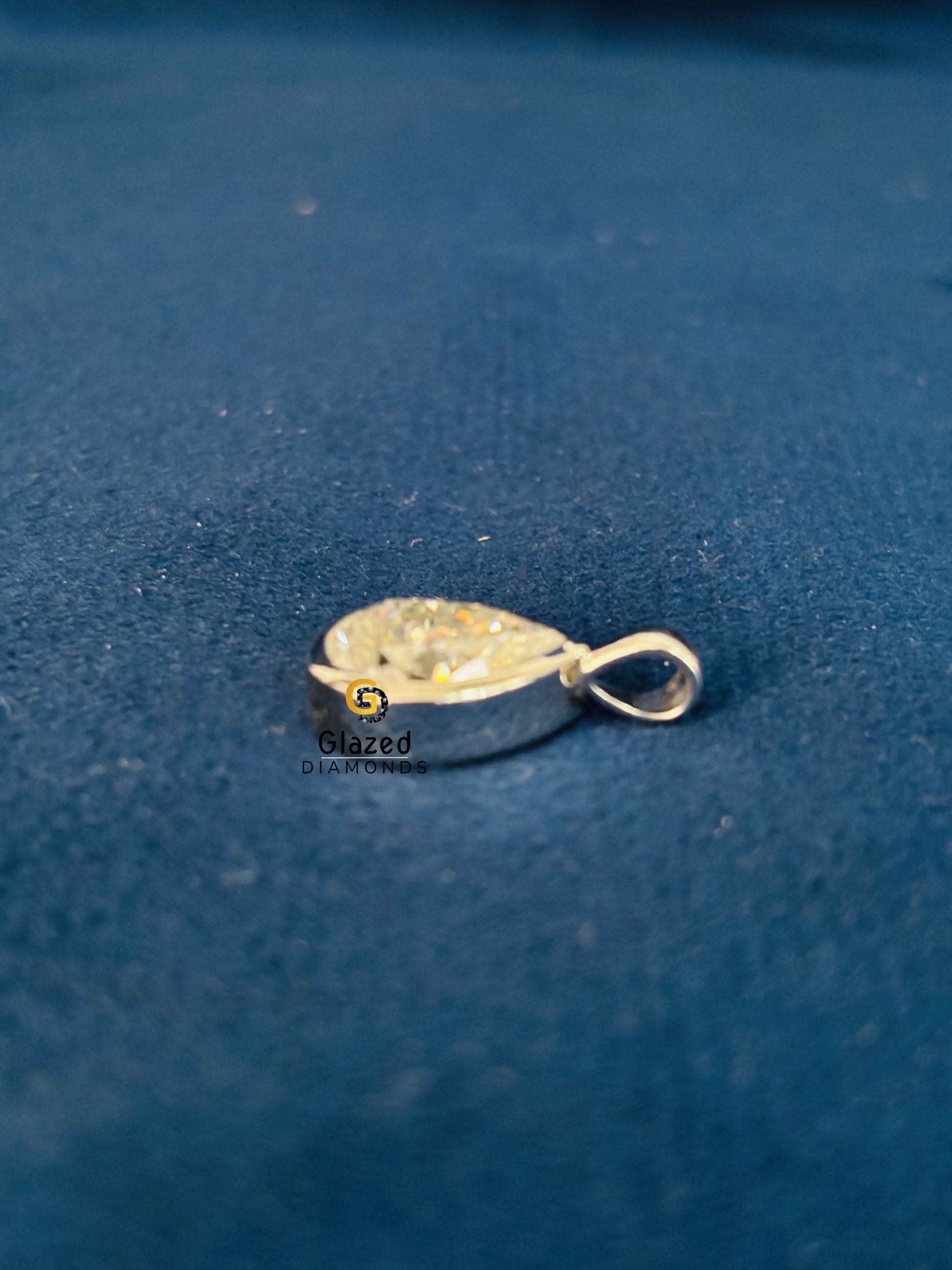 14K Solid Gold Charm Pendant