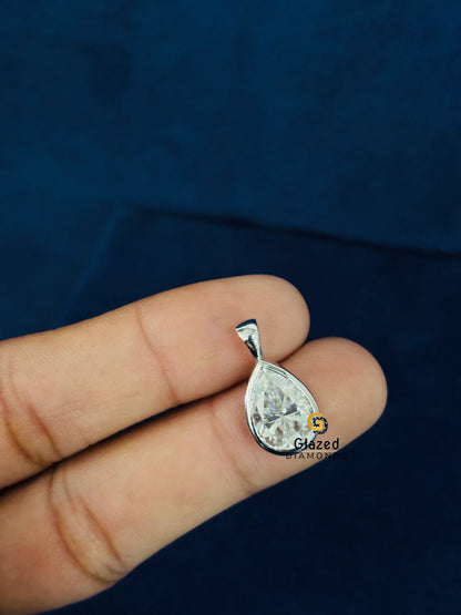 14K Solid Gold Charm Pendant For Her