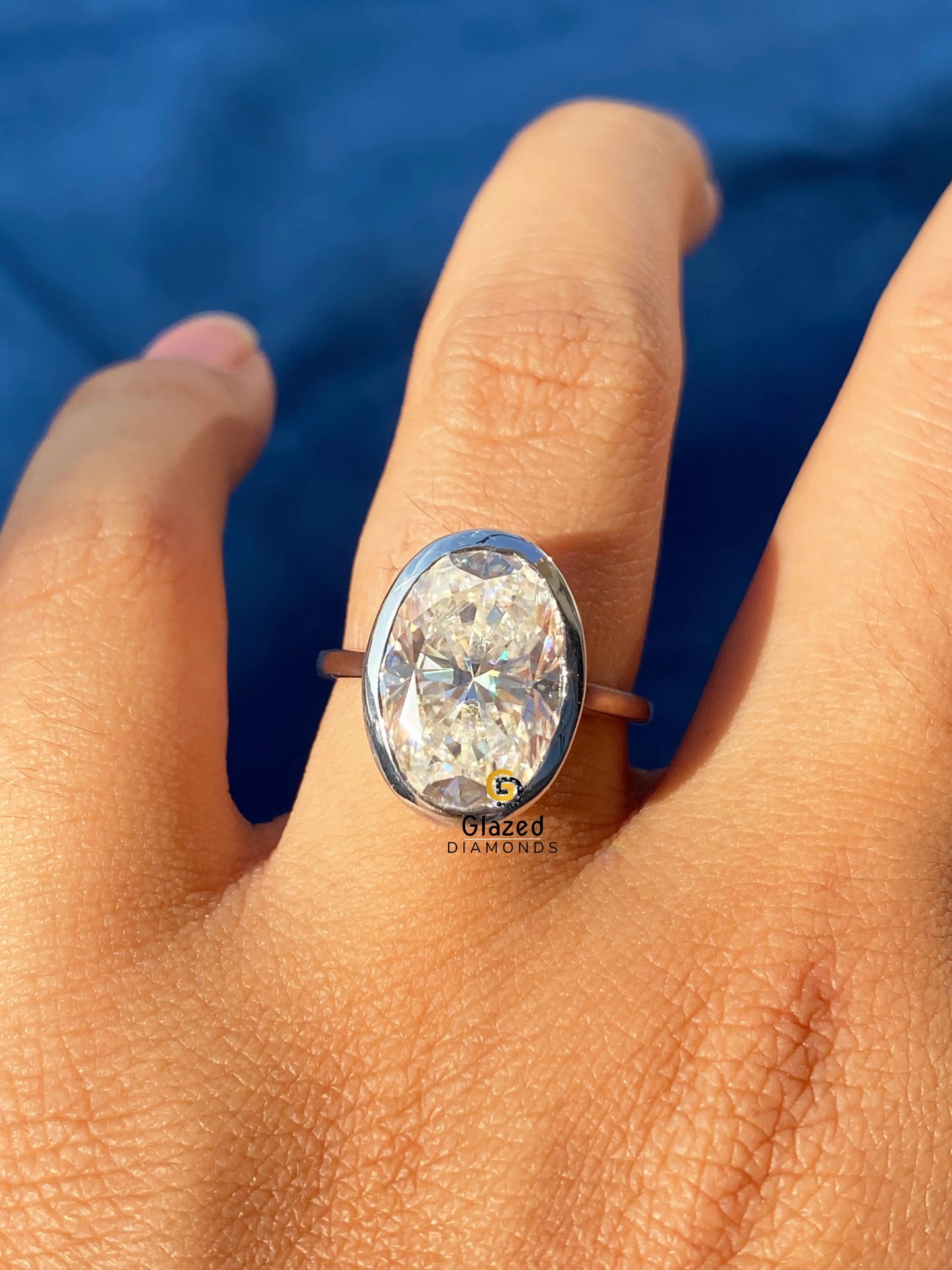 14K Solid White Gold Wedding Ring