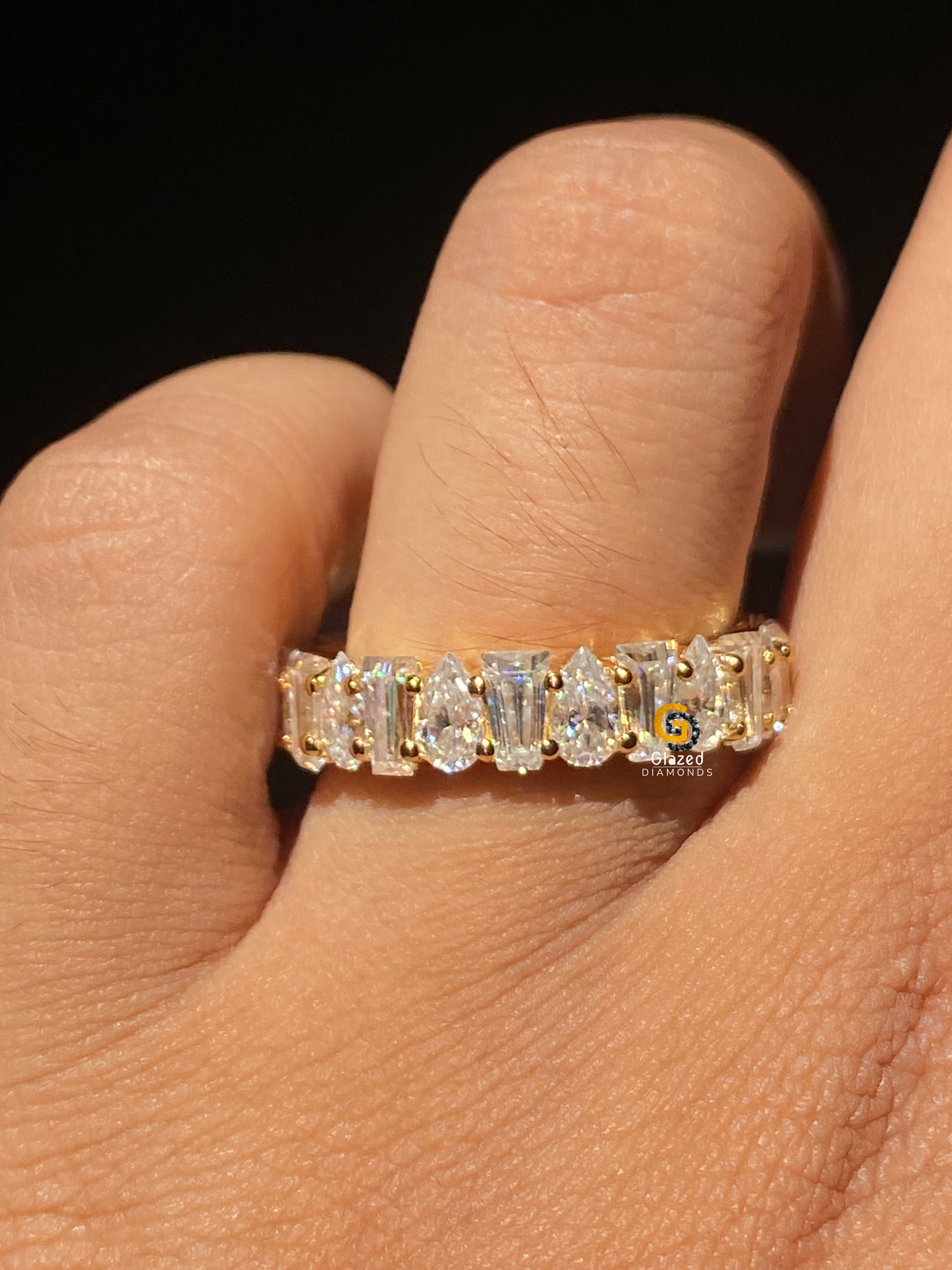 14K White Gold Bridal Matching Band
