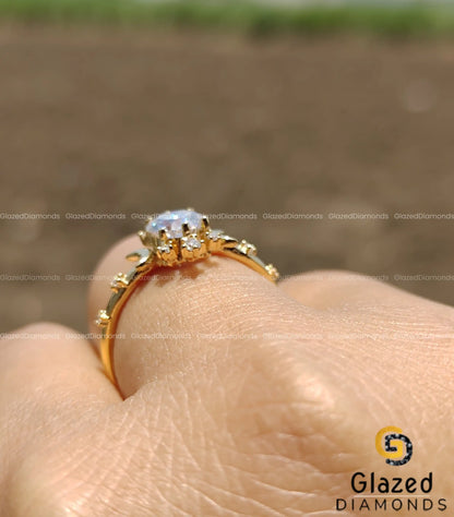 14K yellow Gold Statement Ring