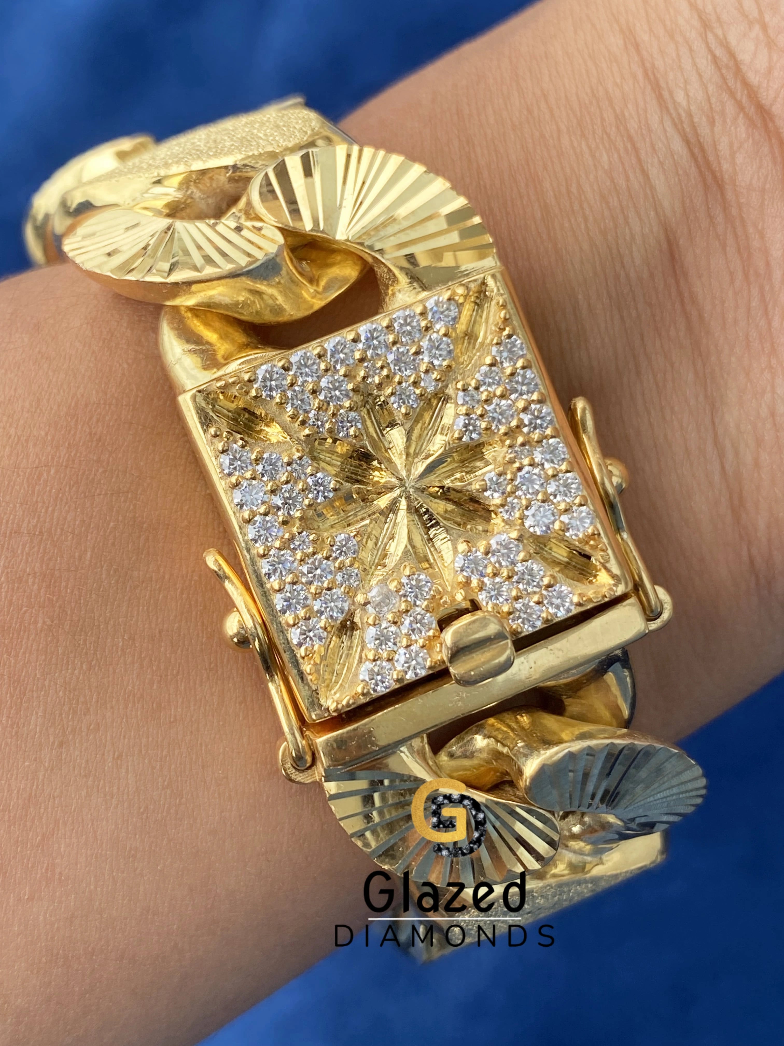 15MM Dust Cuban Link Barcelet